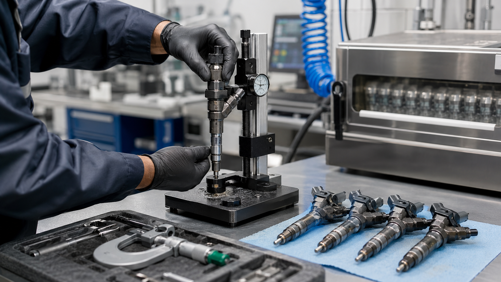 Reconditioned Injectors: 5 Key Quality Control Steps