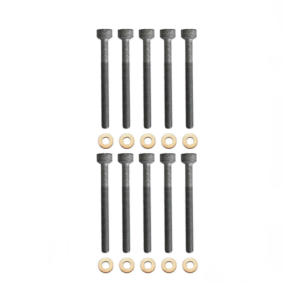 10x Injector Holder Bolts & Sealing Washers for Mercedes 15 x 7.15 x 1.5 mm - B20163519B