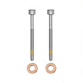 2x Cylinder Bolts & Injector Sealing Washers for Mercedes 15 x 7.15 x 3.0 mm - B20162506