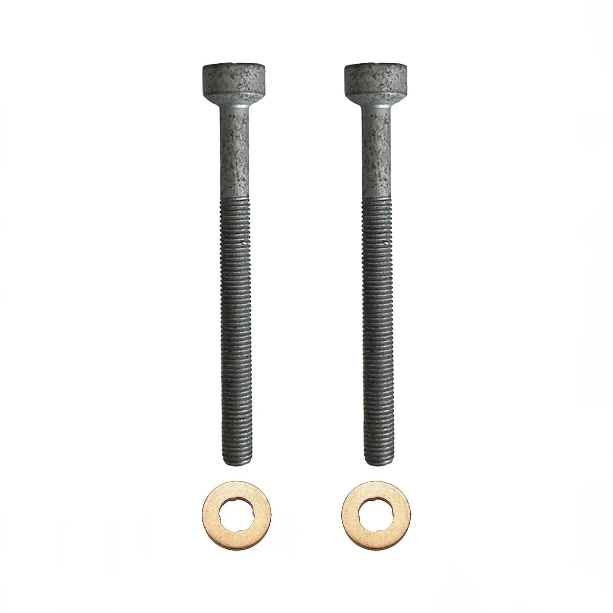 2x Injector Holder Bolts & Sealing Washers for Mercedes 15 x 7.15 x 1.5 mm - B20163519B