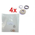 4x Common Rail Injector Seal Kits for Bosch Injectors - F00VC99002