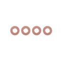 4x Copper Injector Sealing Washers 15 x 7.15 x 1.5 mm - F00VC17503