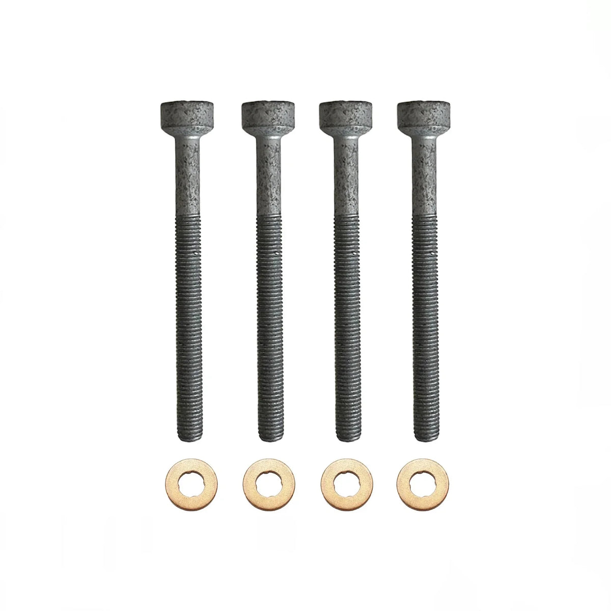 4x Injector Holder Bolts & Sealing Washers for Mercedes 15 x 7.15 x 1.5 mm - B20163519B