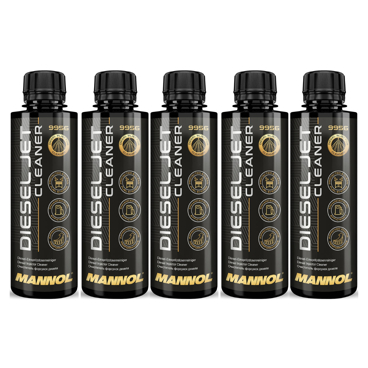 MANNOL 9956 Diesel Jet Cleaner - 5 x 250 ml